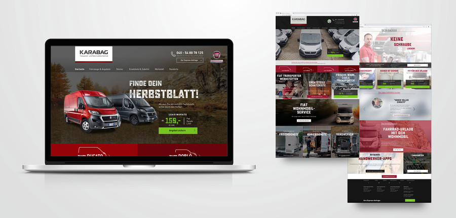 Neues Webdesign für Karabag