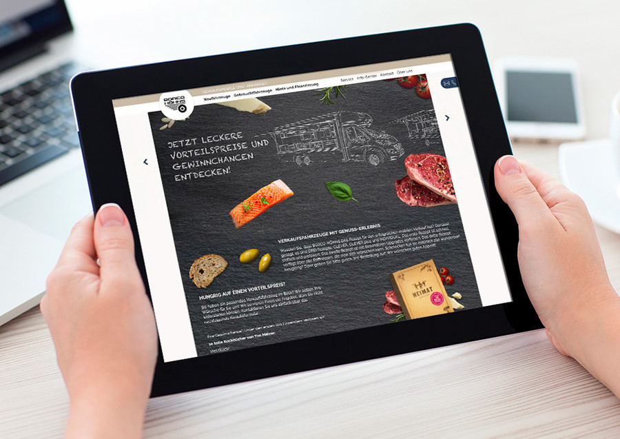 Microsite für Borco Höhns