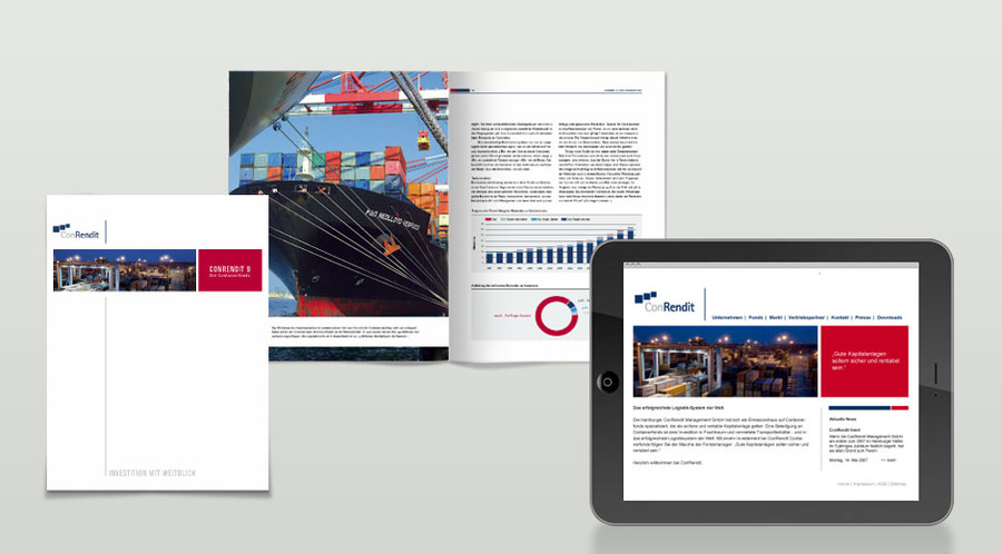 Markenauftritt für Containerfonds