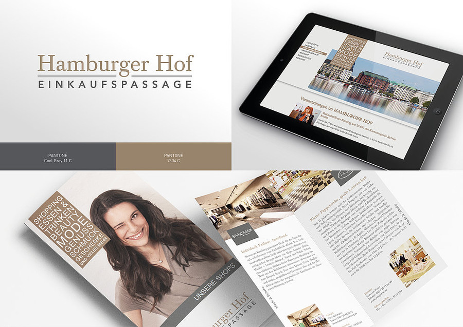 Corporate Design-Beispiel Hamburger Hof