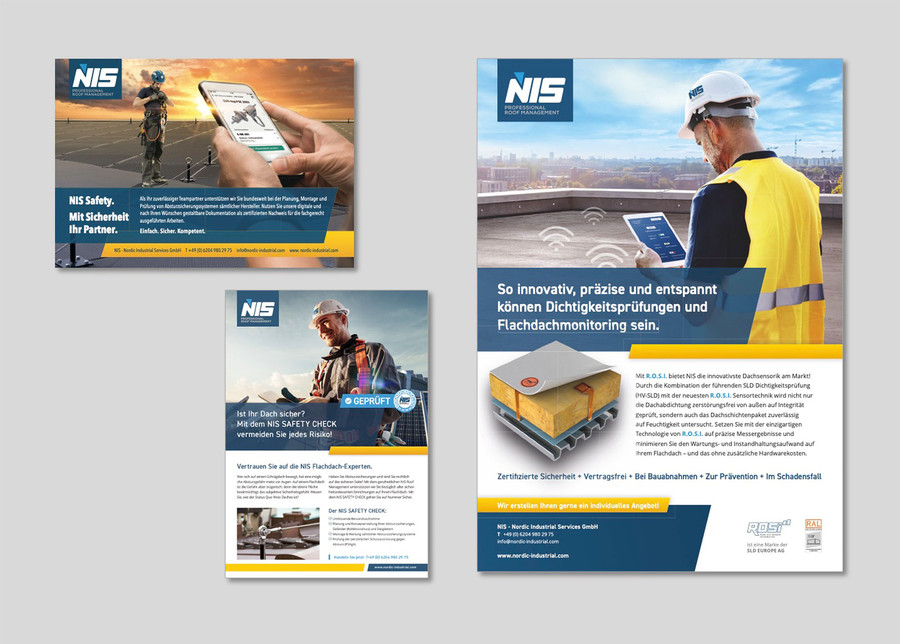 Anzeigenbeispiele von Nordic Industrial Services