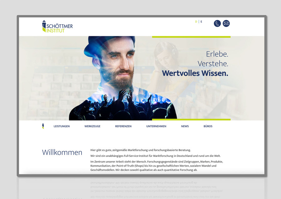 Website Schöttmer Marktforschung