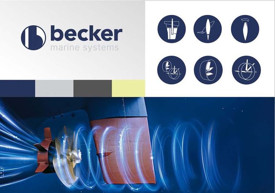 Corporate Design Beispiel Becker Marine Systems