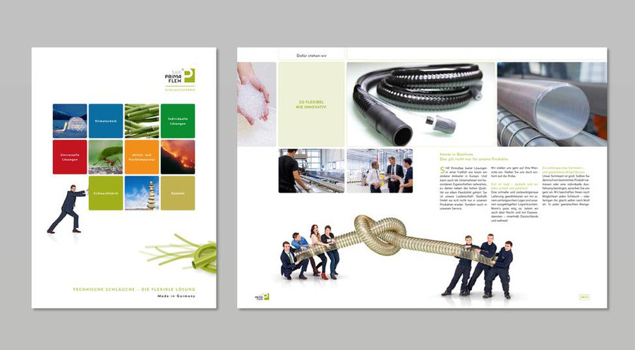 Produktbroschüre für technische Schläuche von SHP Primaflex