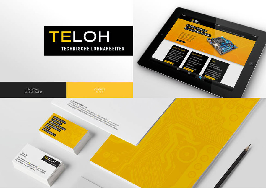 Corporate Design-Beispiel Te-Loh