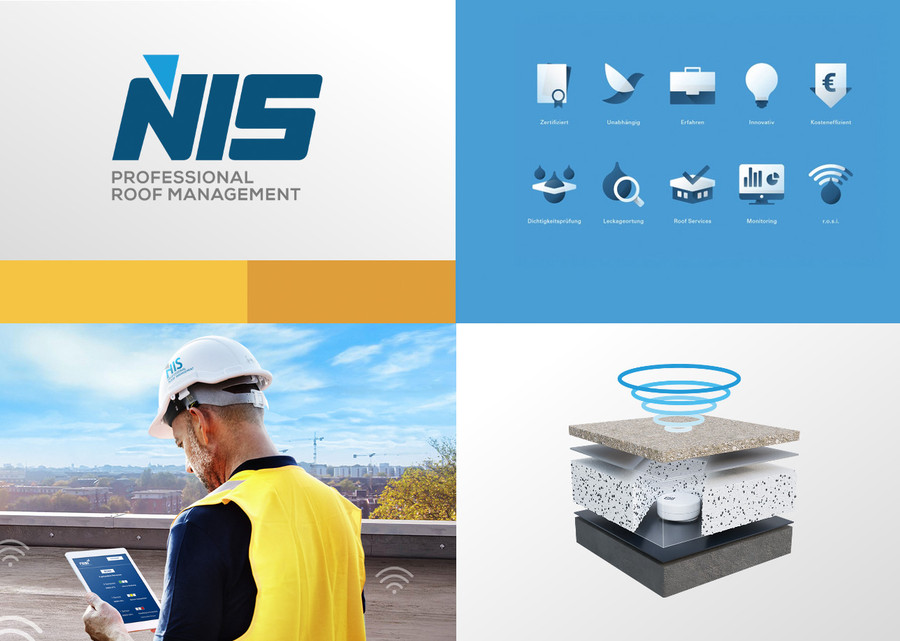 Corporate Design-Beispiel Nordic Industrial Services