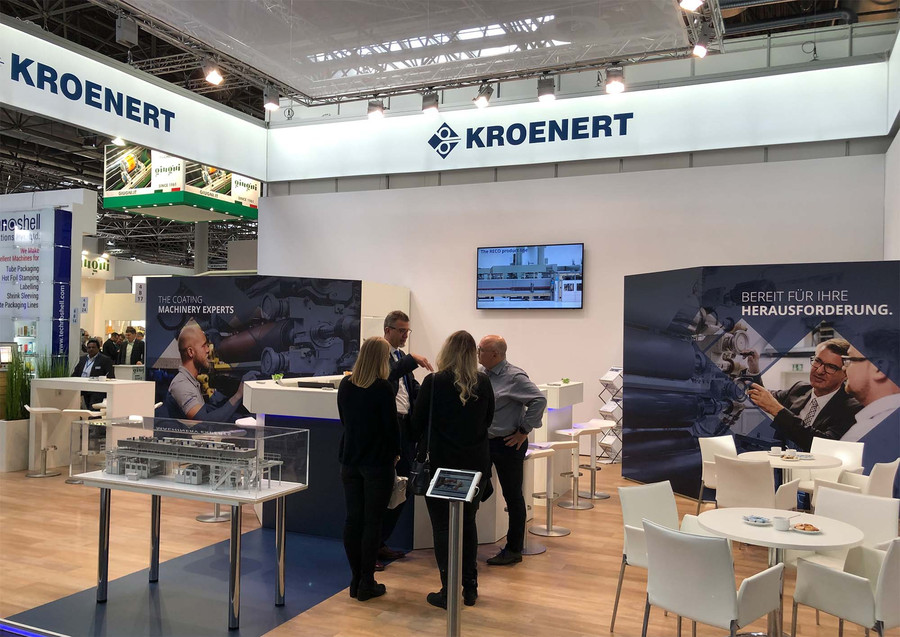 Messauftritt der Firma Kroenert