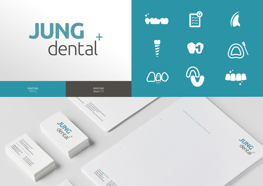 Corporate Design-Beispiel Jung Dental