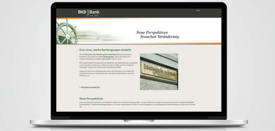 Neue Website der BKB Bank