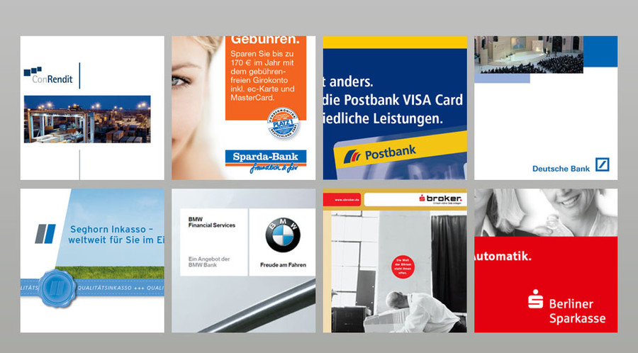Refrenzübersicht Finanzdienstleistungen