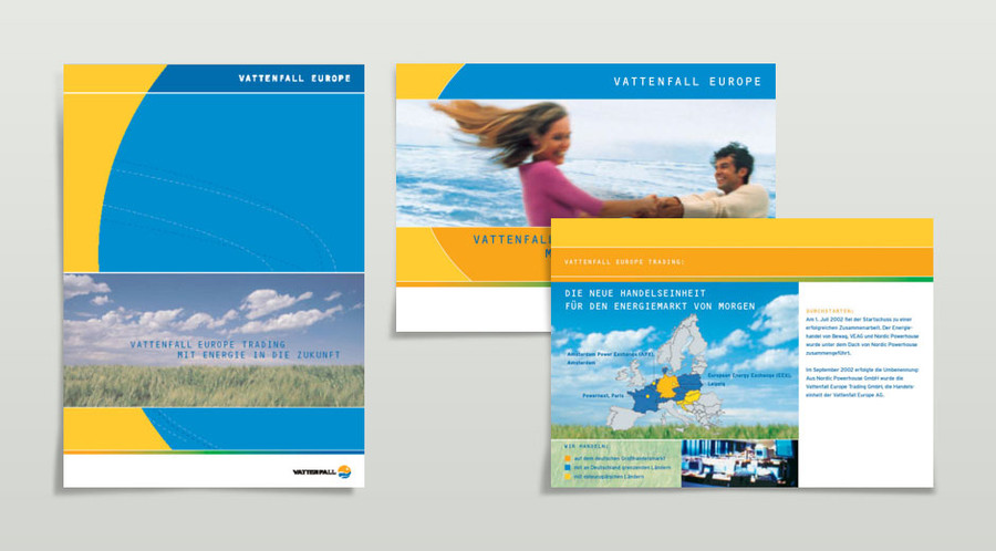 Broschüre für Vattenfall