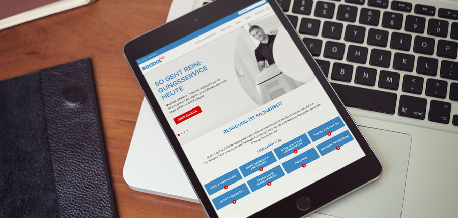 Neue Website für Bogdol