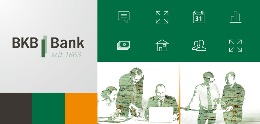 Das neue Corporate Design der Bank