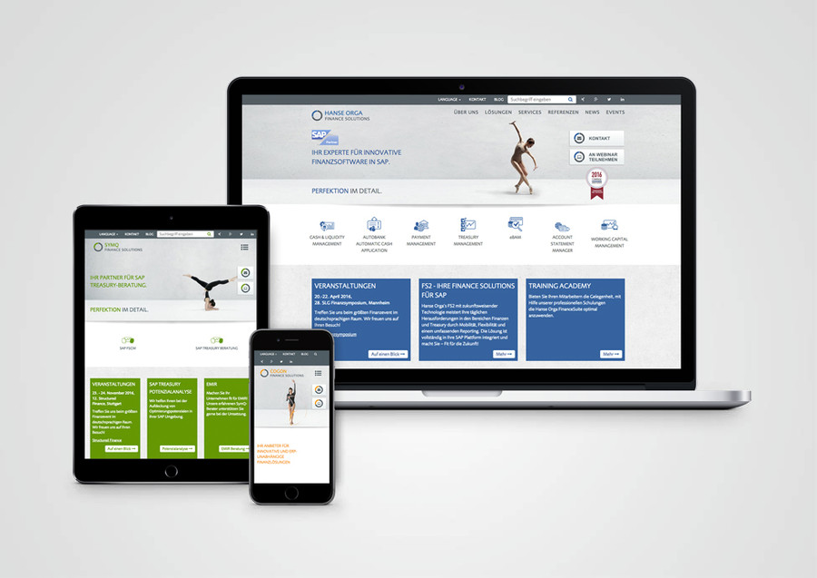 Website für Hanse orga