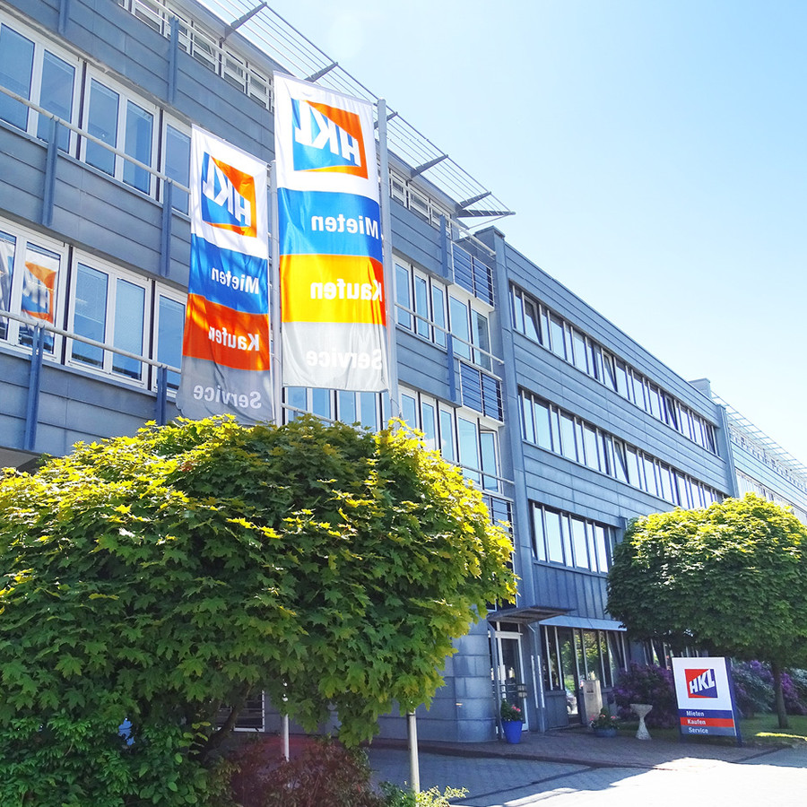 Firmenzentrale HKL Baumaschinen in Hamburg