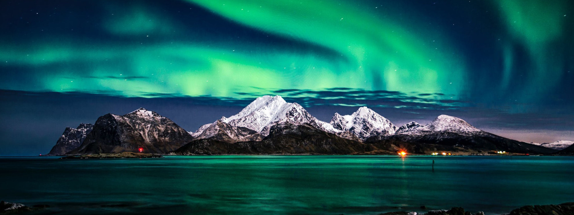 Nordlicht auf Hurtigrutenreise