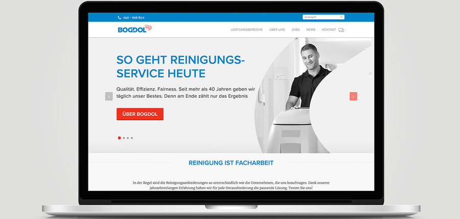 Neuer Auftritt für Bogdol im Web