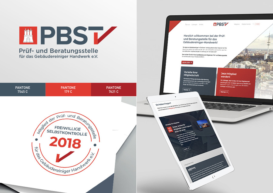 Corporate Design-Beispiel PBST