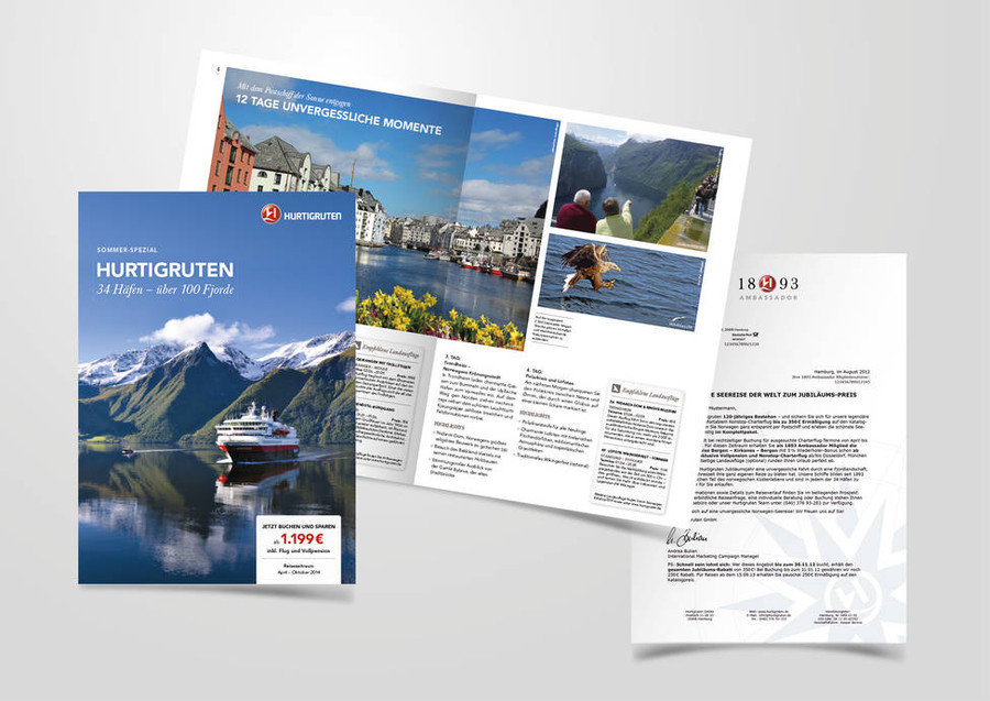 Katalog für Hurtigruten