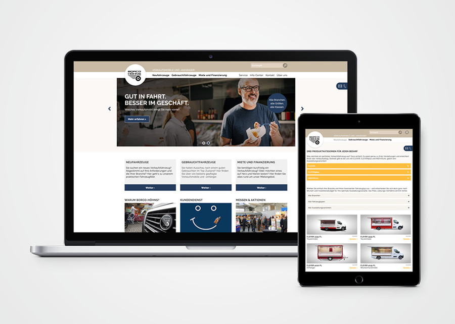 Neue Website für den Marktführer