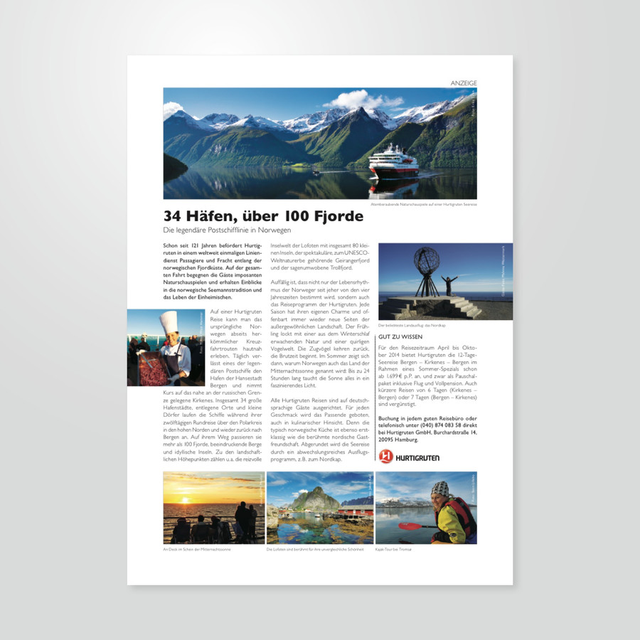 Advertorial zur Neukundengewinnung